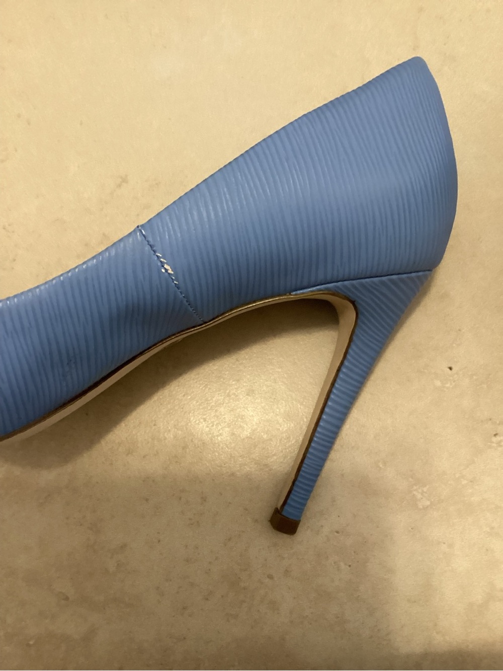 Call It Spring Blue Heels - Picture 5 of 6